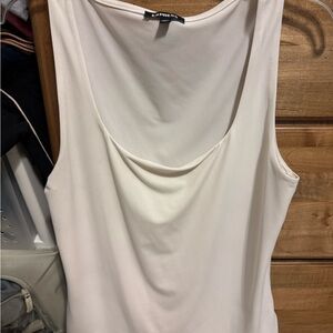 Express Women's Cream Tank Top